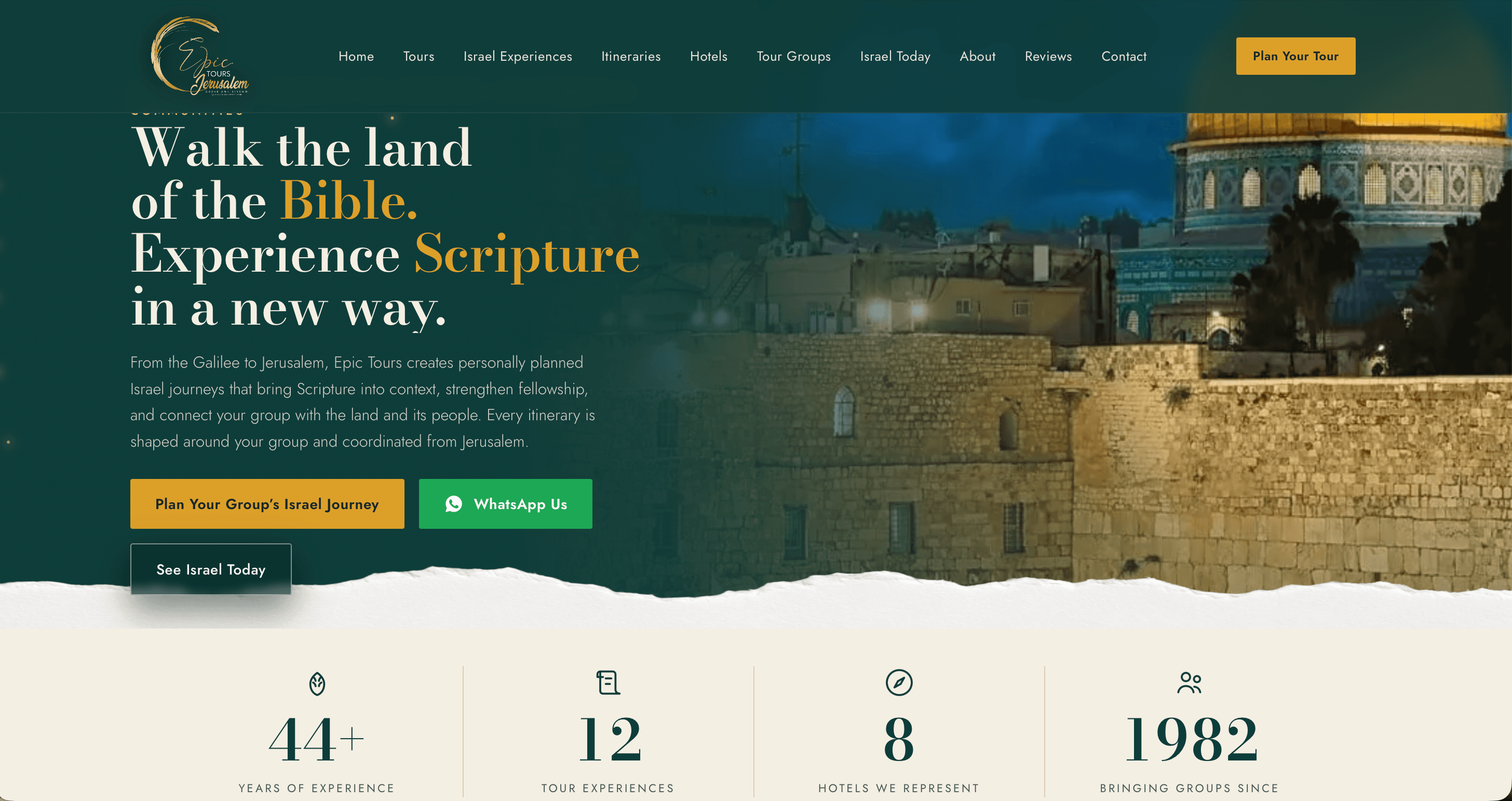 Epic Tours Jerusalem — International Tourism