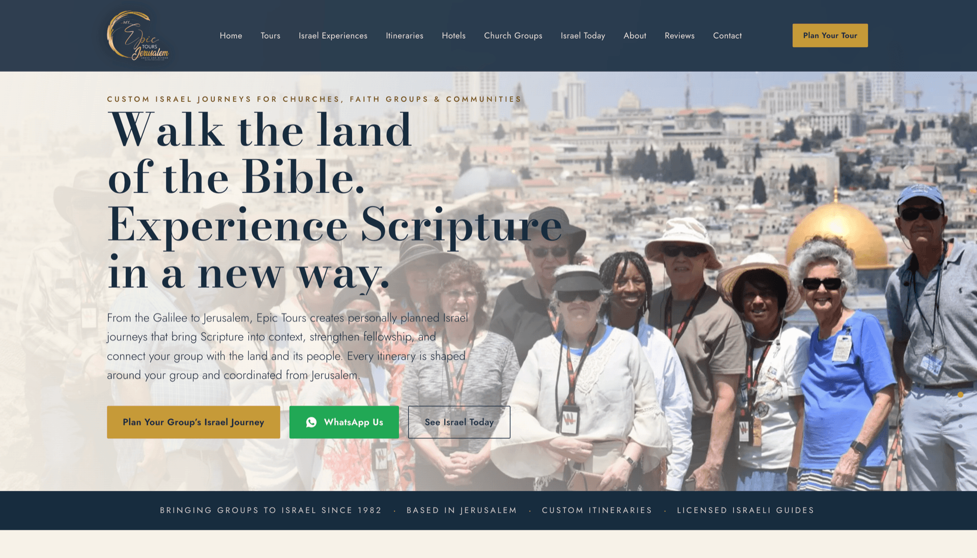 Epic Tours Jerusalem — International Tourism