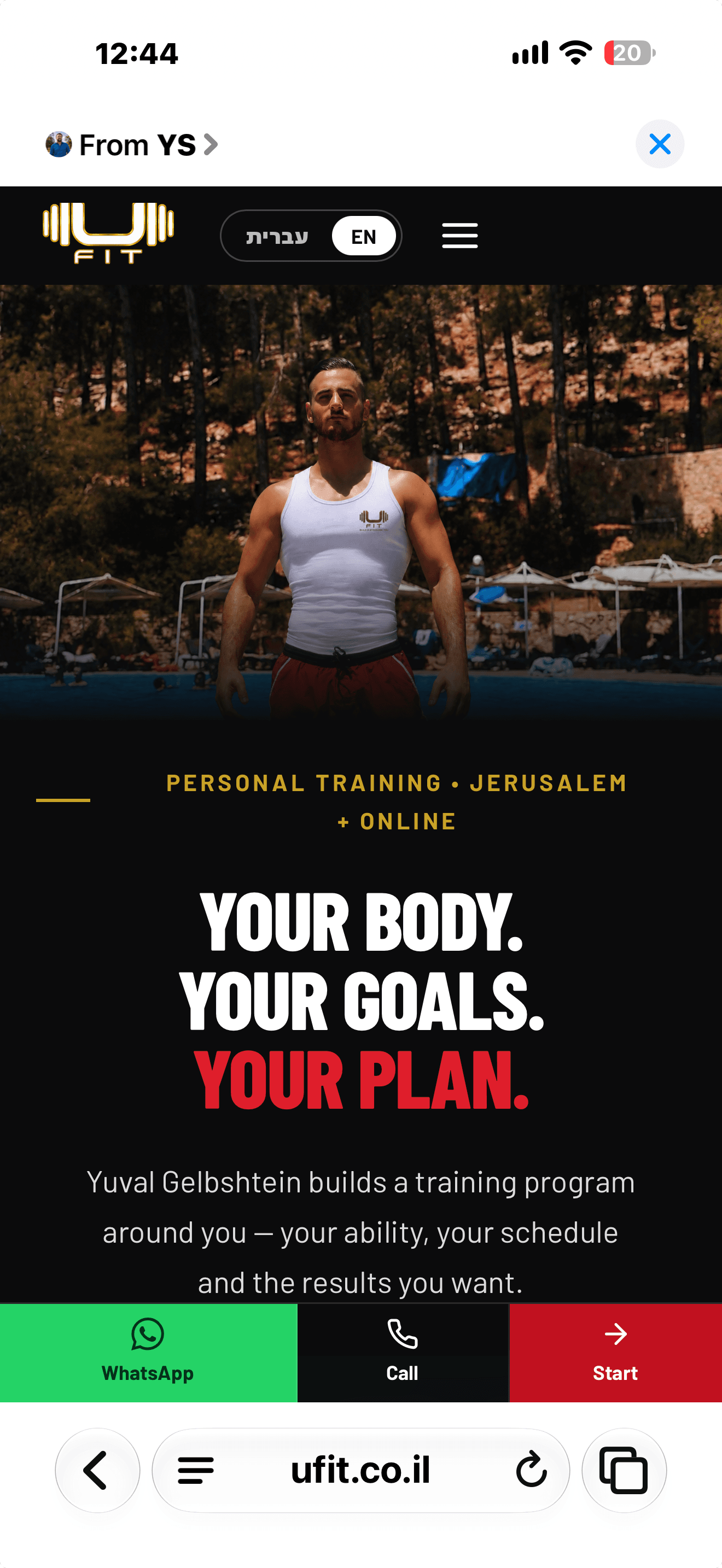 UFIT programme section